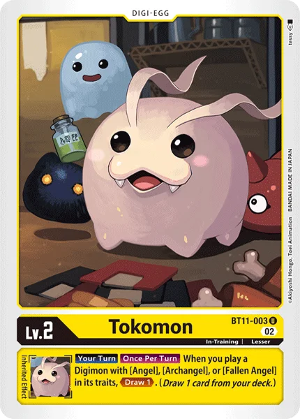 Tokomon 「BT11-003」「EN」