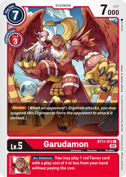 Garudamon 「BT11-013」「EN」