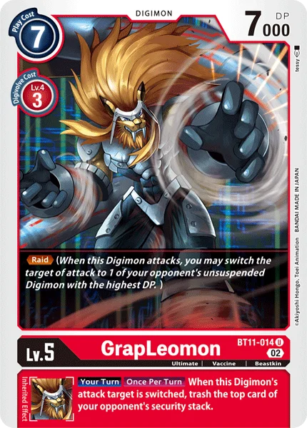 GrapLeomon 「BT11-014」「EN」