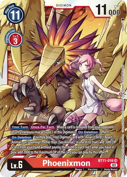Phoenixmon 「BT11-016」「EN」