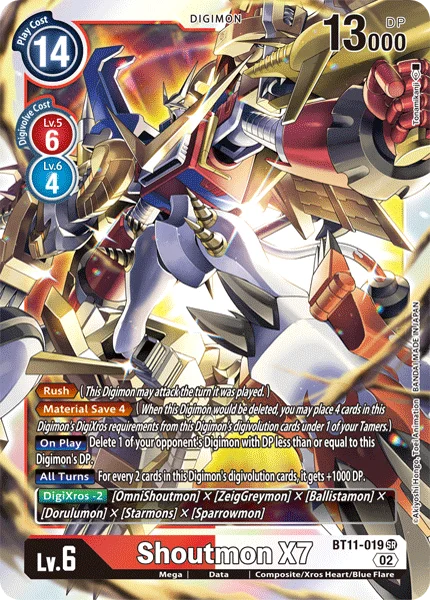 Shoutmon X7 「BT11-019」「EN」