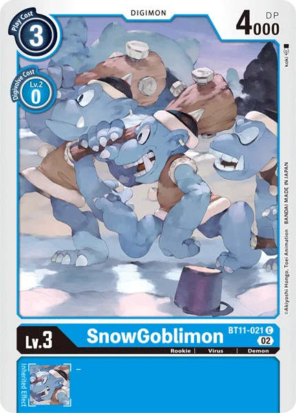 SnowGoblimon 「BT11-021」「EN」