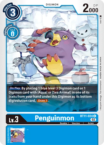 Penguinmon 「BT11-024」「EN」