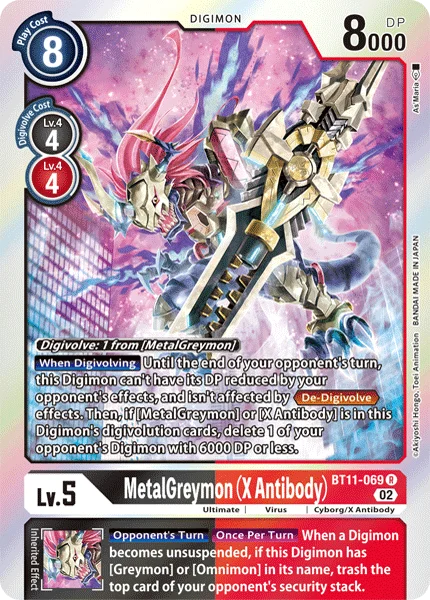 MetalGreymon (X Antibody) 「BT11-069」「EN」