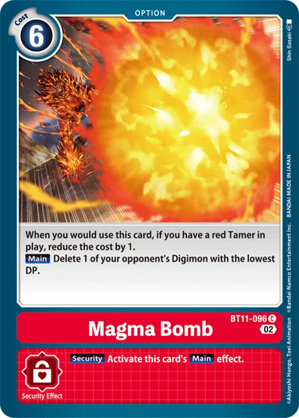 Magma Bomb 「BT11-096」「EN」
