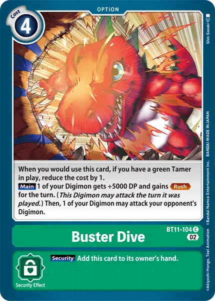 Buster Dive 「BT11-104」「EN」