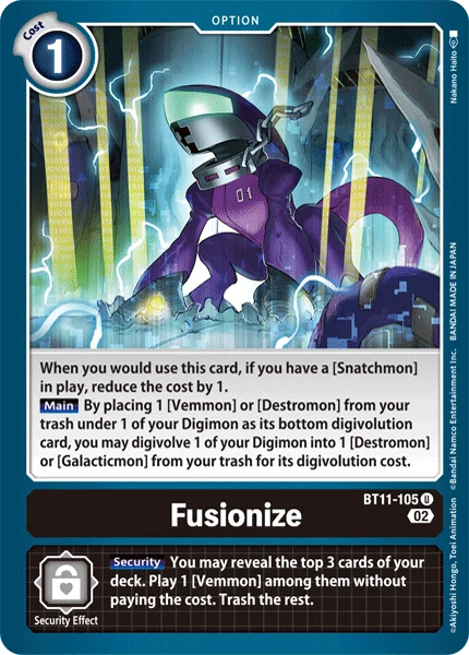 Fusionize 「BT11-105」「EN」