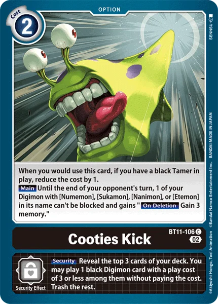 Cooties Kick 「BT11-106」「EN」