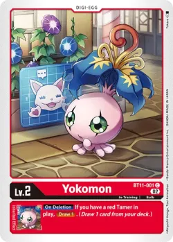 Yokomon — BT-11: Booster Dimensional Phase #BT11-001 · Digimon