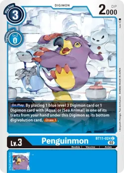 Penguinmon — BT-11: Booster Dimensional Phase #BT11-024 · Digimon