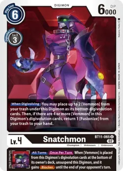 Snatchmon 「BT11-065」「EN」
