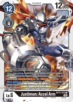 Justimon: Accel Arm 「BT11-073」「EN」