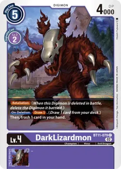 DarkLizardmon 「BT11-079」「EN」