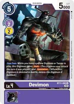 Devimon 「BT11-080」「EN」