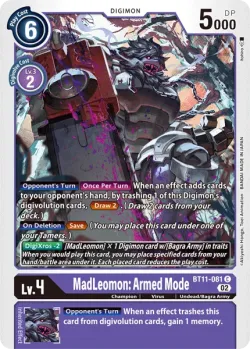 MadLeomon: Armed Mode 「BT11-081」「EN」