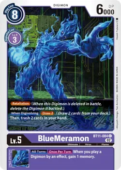 BlueMeramon 「BT11-084」「EN」