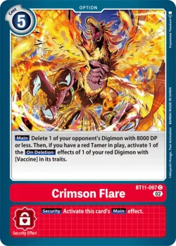 Crimson Flare 「BT11-097」「EN」