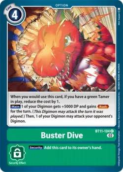 Buster Dive 「BT11-104」「EN」
