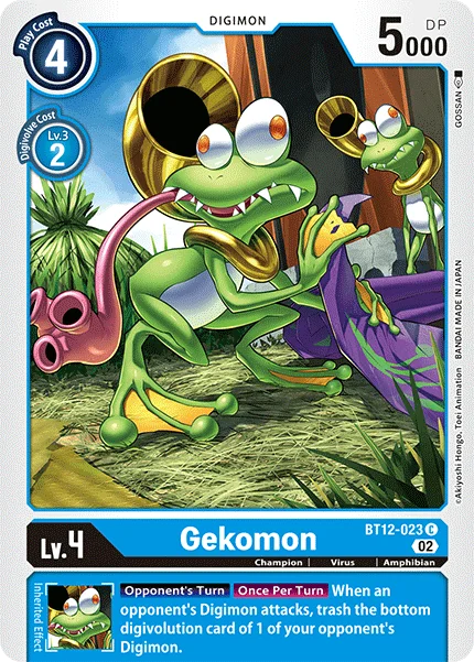 Gekomon 「BT12-023」「EN」