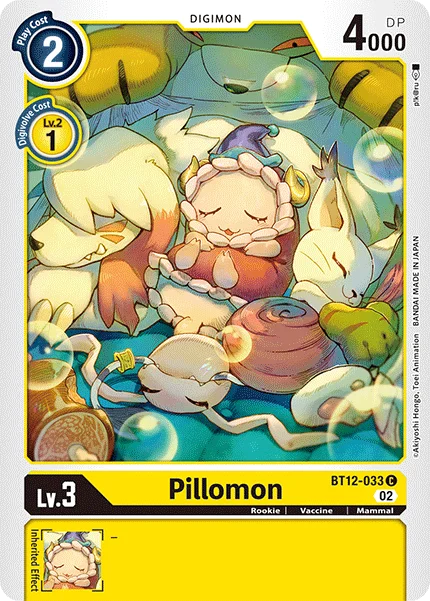Pillomon 「BT12-033」「EN」