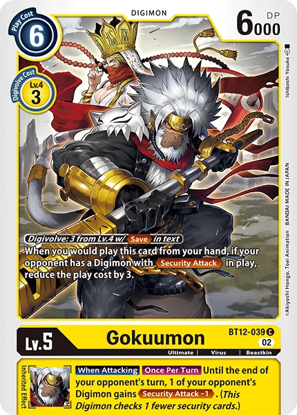 Gokuumon 「BT12-039」「EN」