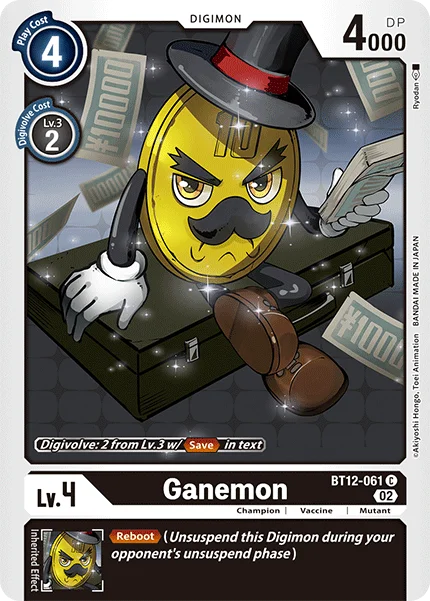 Ganemon 「BT12-061」「EN」