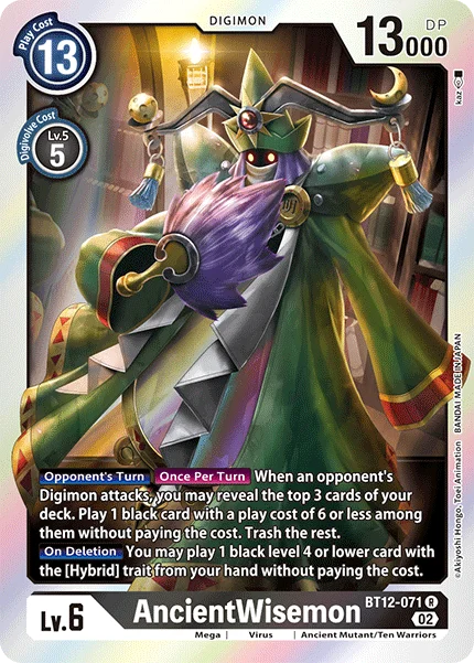 AncientWisemon 「BT12-071」「EN」