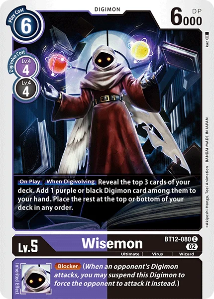 Wisemon 「BT12-080」「EN」