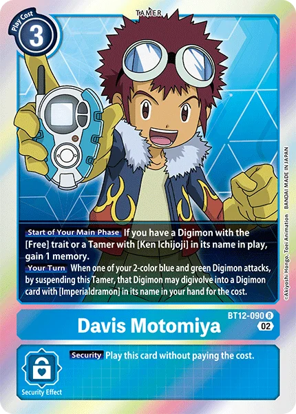 Davis Motomiya 「BT12-090」「EN」