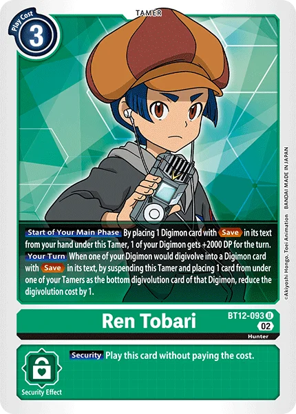 Ren Tobari 「BT12-093」「EN」