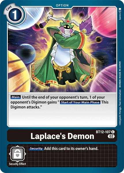 Laplace's Demon 「BT12-107」「EN」