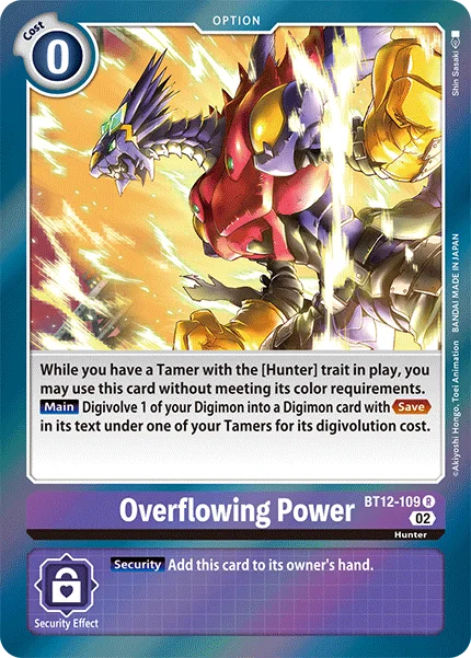 Overflowing Power 「BT12-109」「EN」