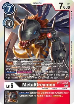 MetalGreymon 「BT12-068」「EN」