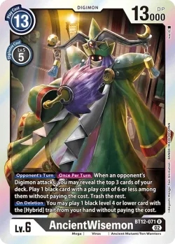 AncientWisemon 「BT12-071」「EN」