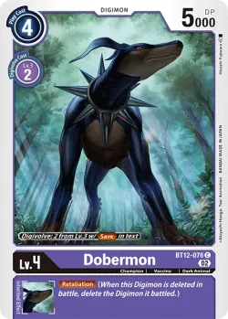 Dobermon 「BT12-076」「EN」