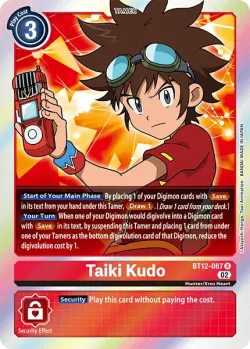 Taiki Kudo 「BT12-087」「EN」