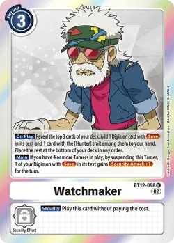 Watchmaker 「BT12-098」「EN」