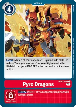 Pyro Dragons 「BT12-099」「EN」