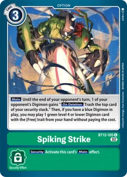 Spiking Strike 「BT12-105」「EN」