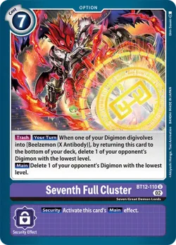 Seventh Full Cluster 「BT12-110」「EN」