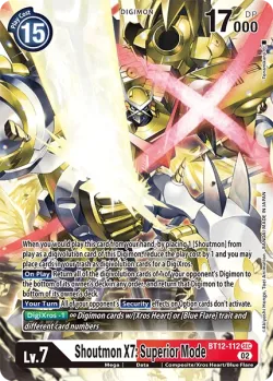 Shoutmon X7: Superior Mode 「BT12-112」「EN」