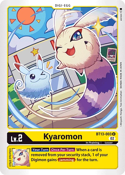 Kyaromon 「BT13-003」「EN」