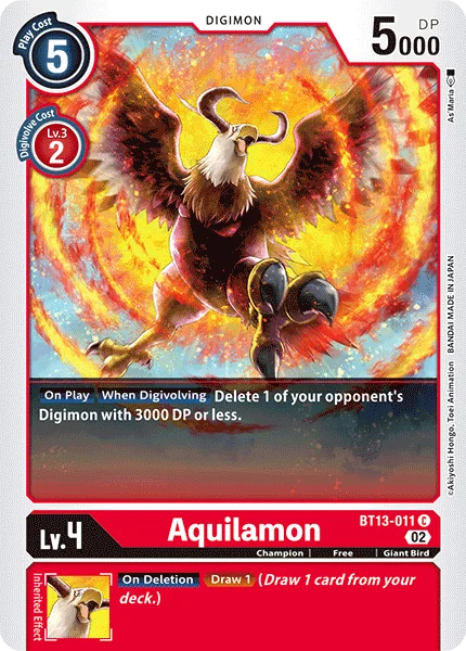 Aquilamon 「BT13-011」「EN」