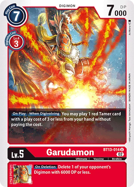Garudamon 「BT13-014」「EN」