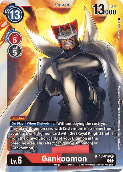 Gankoomon 「BT13-019」「EN」