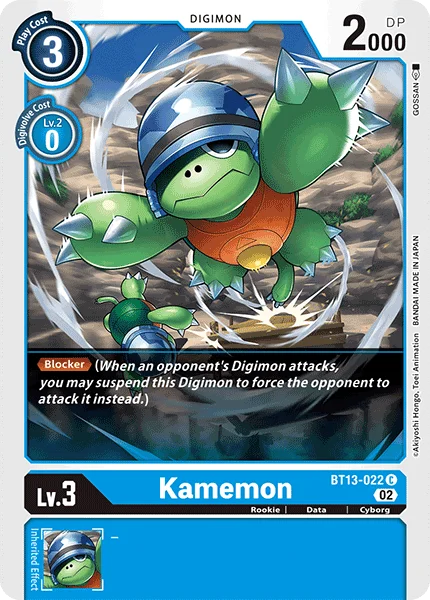 Kamemon 「BT13-022」「EN」