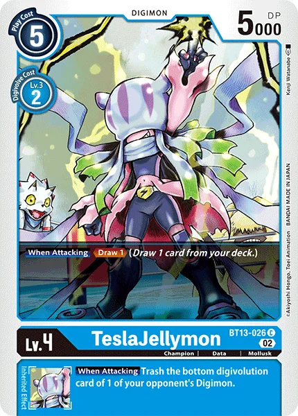 TeslaJellymon 「BT13-026」「EN」