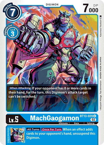 MachGaogamon 「BT13-029」「EN」