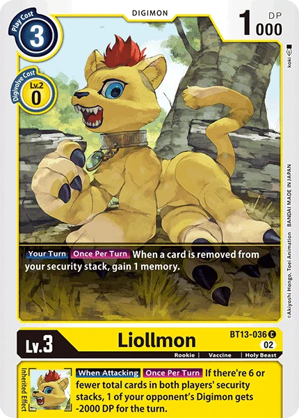 Liollmon 「BT13-036」「EN」