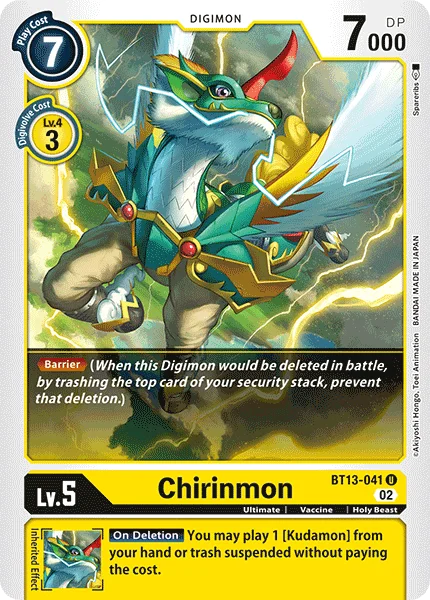 Chirinmon 「BT13-041」「EN」